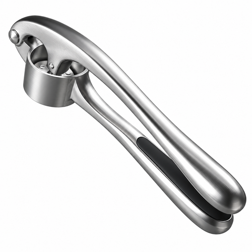 Heavy-Duty Garlic Press – Large Capacity Easy-Squeeze Garlic Crusher